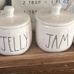 Rae Dunn Jelly & Jam Set