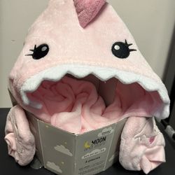 🎁 0-9 Months - Bath Towel And Slippers 