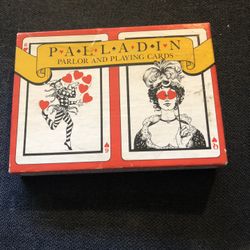 New Sealed Palladin Parlor And Playing Cards 