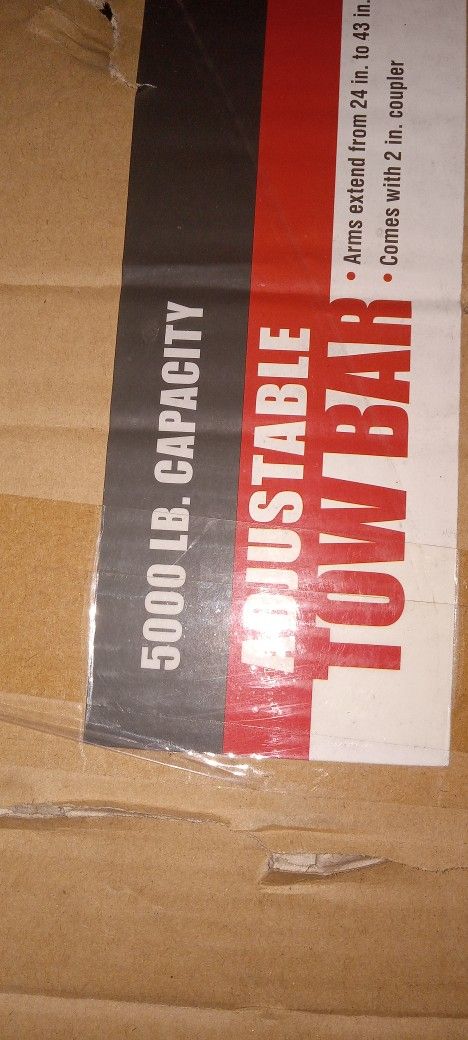 Brand New Super Heavy-duty 5000 Pound Rated Tow Bar