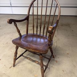 Vintage Wood Kitchen Country Western Boho Photo Chair Furniture Home Decor 
