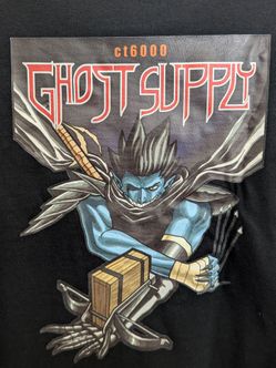 *RARE* BERSERK T-Shirt Ghost Supply x ct600 (Black, Men's, Large)