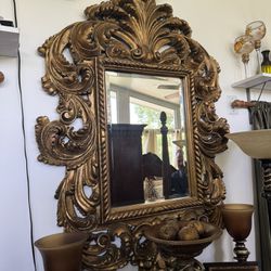 Tracy Has! A Gorgeous, Large Decorative Mirror.