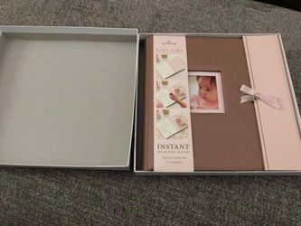 New baby memory book additional pics sent upon request