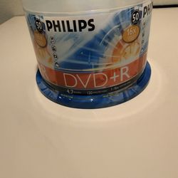 Philips DVD+R 50 Pack New