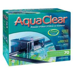 Aqua Clear 70 (40-70 gal) Power Filter for Aquarium Fish Tank