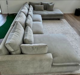 3 piece cloud super comfy sectional