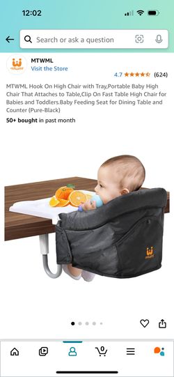 Hook on high chair