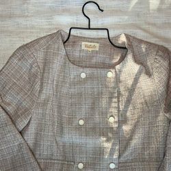 Elegant pink Listicle  Blazer Size M