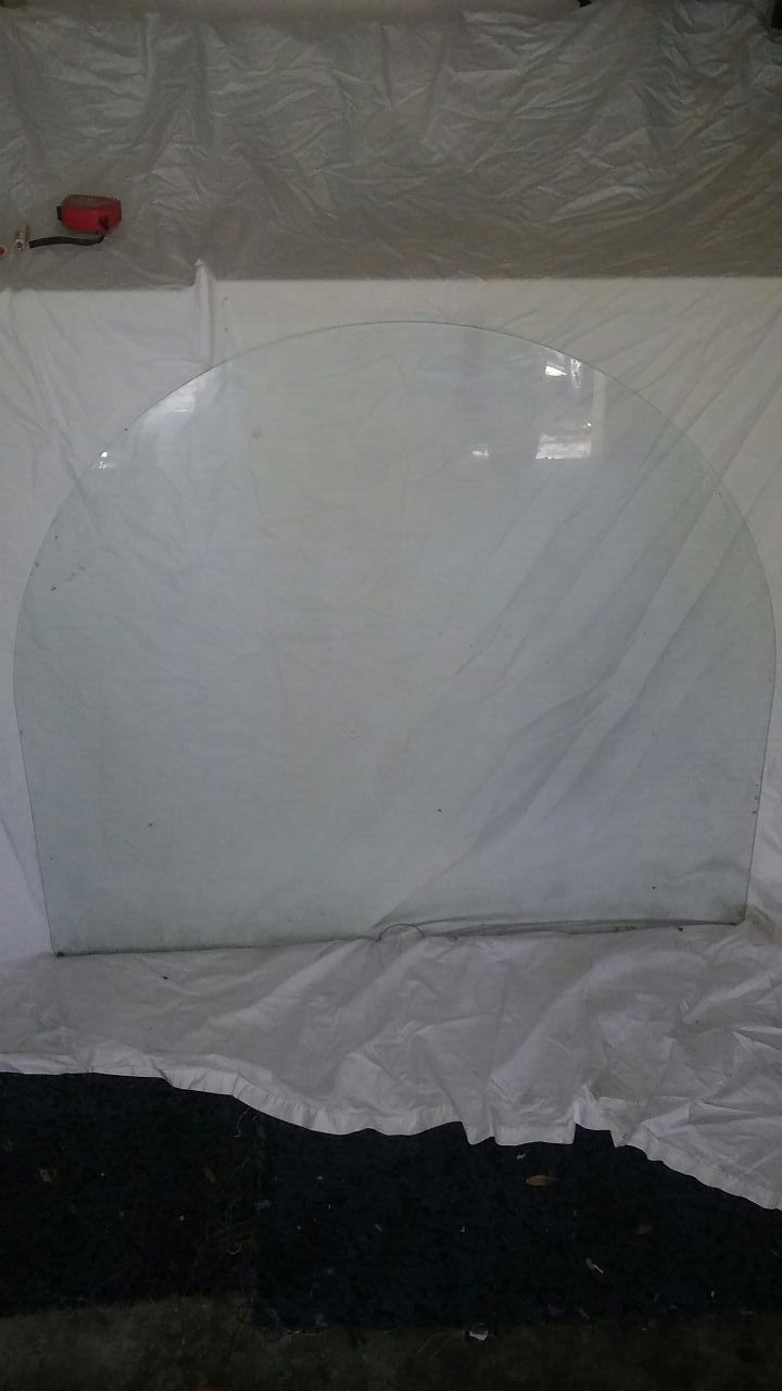 39in Tall 35in Wide Glass Table Top