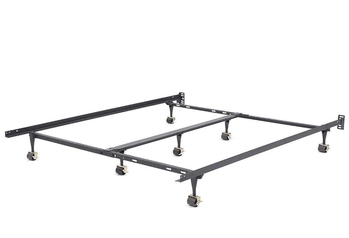 Queen size metal bed frame