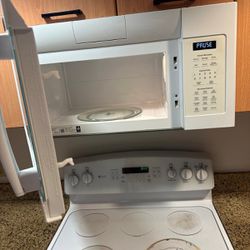 Microwave And Kitchen 