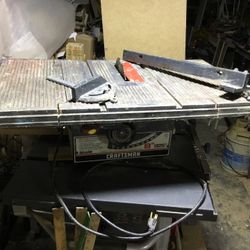 Craftsman Table Saw 
