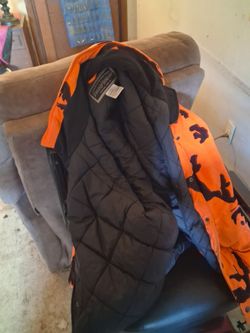 Field & Stream Blaze Orange Camo Hunting Jacket