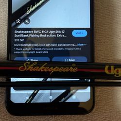 Ugly Stick Shakespeare (6-15 Line) fishing pole