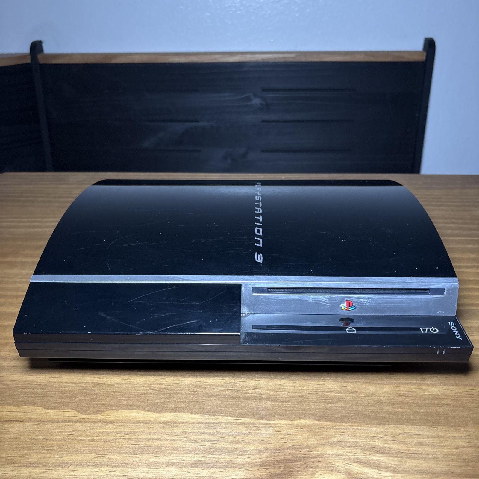 Sony PlayStation 3 Fat PS3 80GB Black Console Only CECHK01 Low Firmware