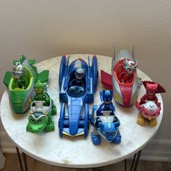 PJ masks action Figures Catboy, Gecko, Owlette, Cars Kids Toys 