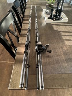 2 EDGE RODS and reel