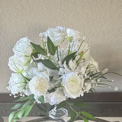 Faux Floral Centerpieces 