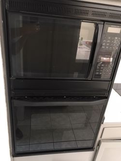 Microwave and oven
