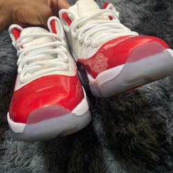 Red & White Jordan 11s For 150$