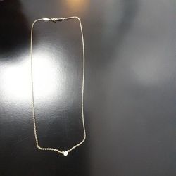 Tiffany $ Co 18 Carrot Necklace 