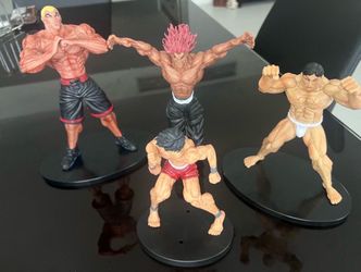 Baki Yujiro Jack Hanma Pvc Action Figure Collection Model Dolls Toys Gifts