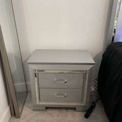 Gray Night Stand