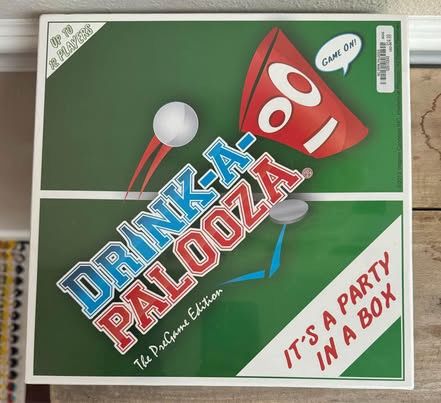 NEW and SEALED Drink-A-Palooza Party In A Box The Pre Game Edition Up to 12 Players just $10