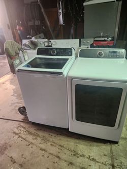 Samsung Washer And Electric Dryer Large Capacity