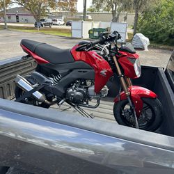 2018 Kawasaki Z125 Pro