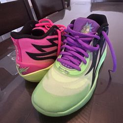 Llamello Basketball Shoes  Rick And Morty Color