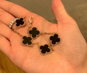 Van Cleef black bracelet