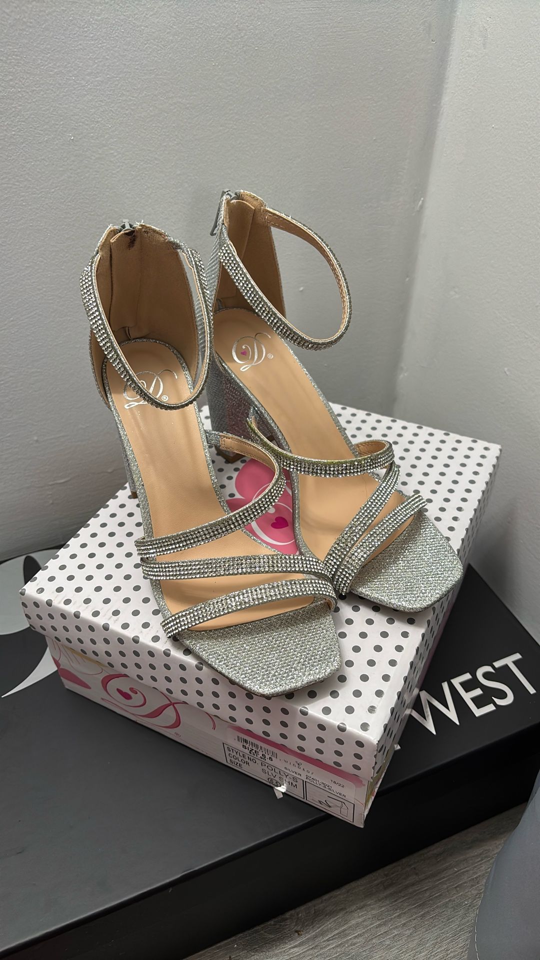 Silver Heels 6.5