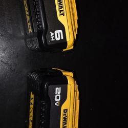 DEWALT BATTERIES 