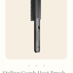 Styling Heat brush & Hair Serum 