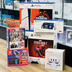 PlayStation 5, Meta Quest 3, Ps Portal, And Nintendo Switch 