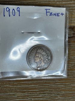 Indian head penny 1909 coin