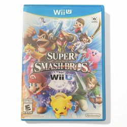 Super Smash Bros. for Nintendo Wii U – Disc, Manual & Case – Complete Tested 