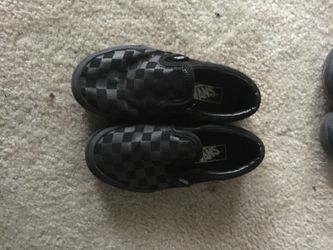 Vans for boys size 10.5