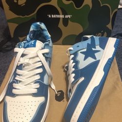 DS Sk8 ‘Camo - Blue’ - BAPE
