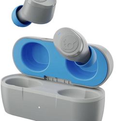 Skullcandy Jib True 2 Wireless Earbuds, Bluetooth Headphones, Grey, New in Box