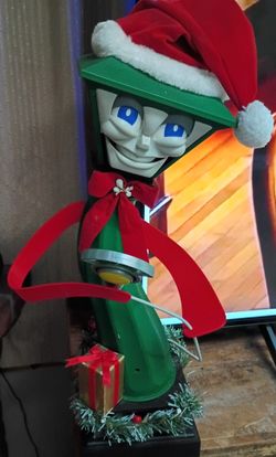 Christmas Light Post 