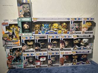 Funko Pop & Other Anime Figurines