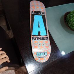 Baker Andrew Reynolds "Psych A" Skateboard Deck 