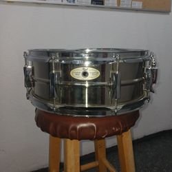 Used Pearl SNARE CUSTOM SENSITONE STEEL 14X6.5 Boyle Heights 