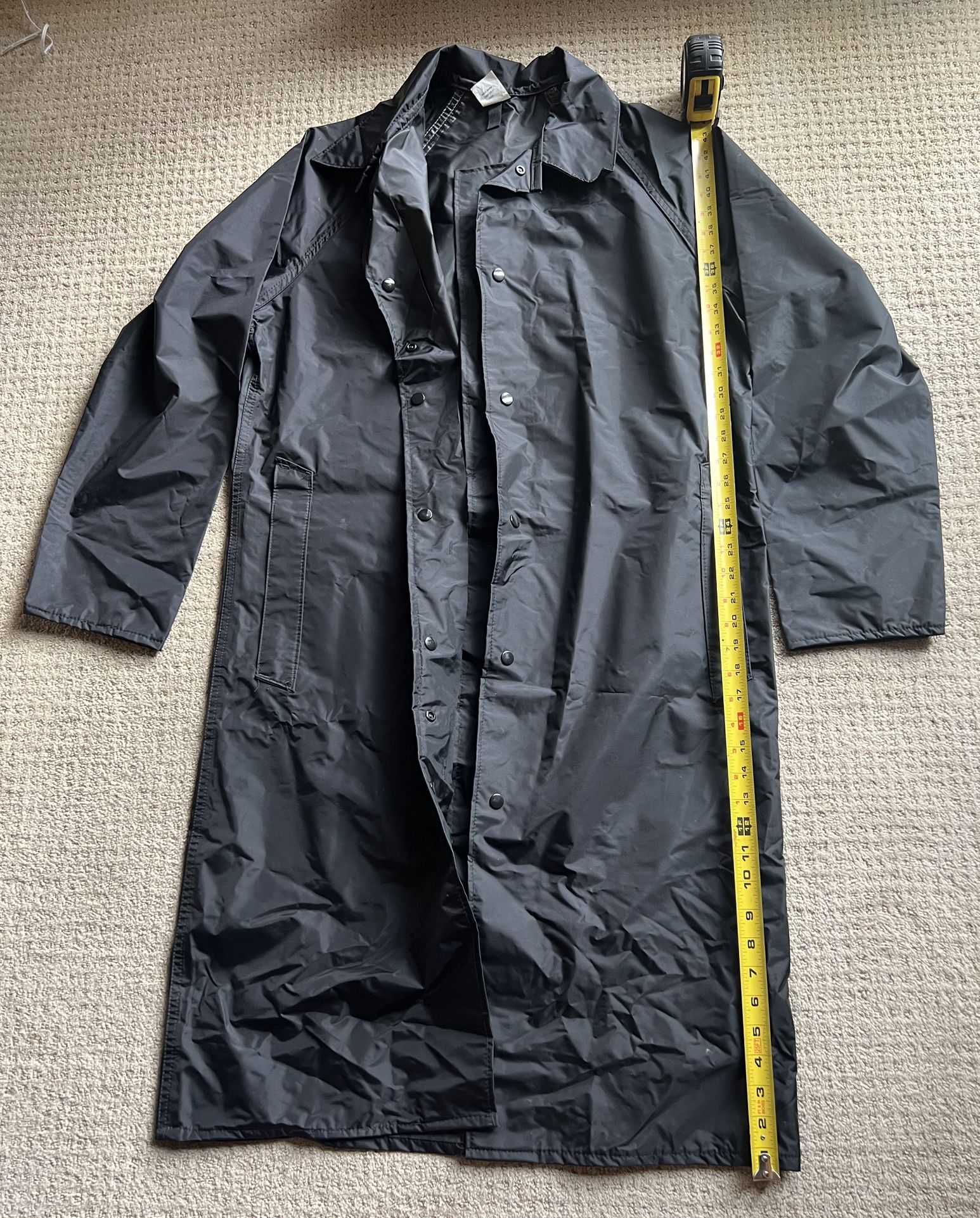 Brand New Button Up Raincoat 