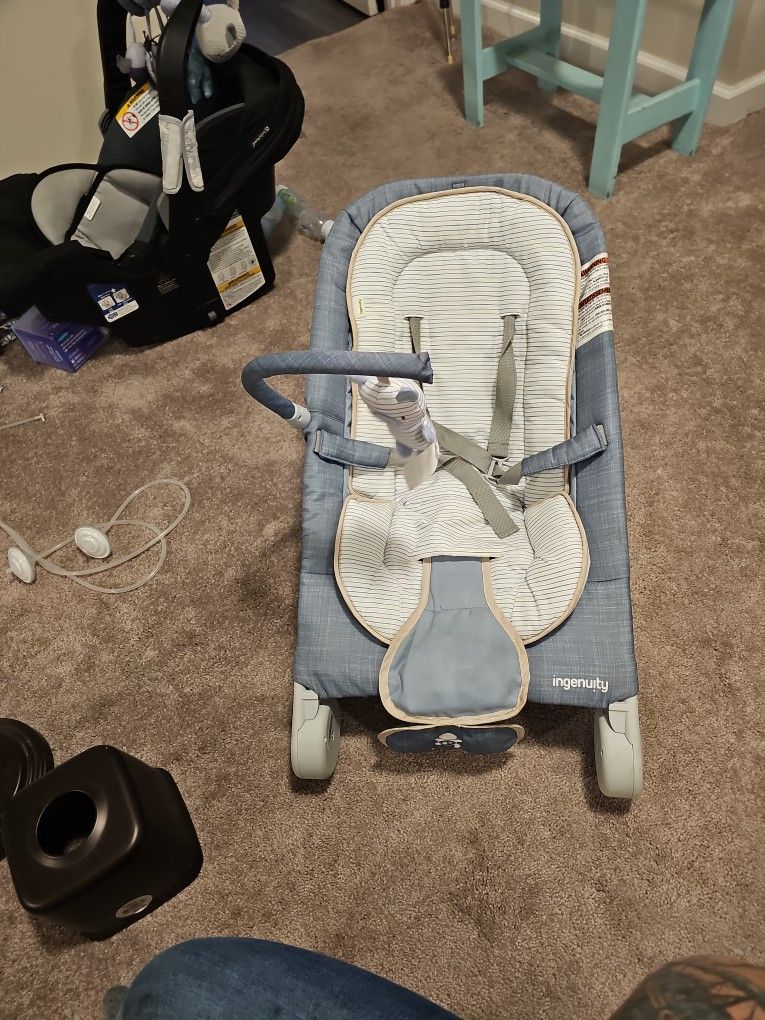 Ingenuity 2 In 1 Baby Bouncer / Rocker