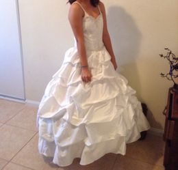 White Quincienera Dress