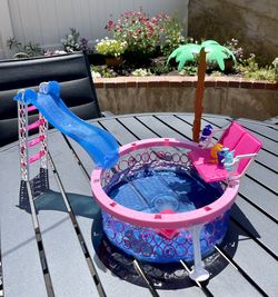 Barbie Swimming Pool // Good Quality // Multiple Accessories